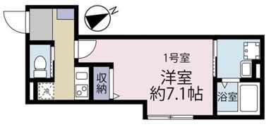 VINES海老名の間取り画像