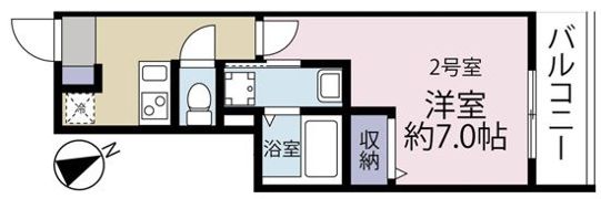 VINES海老名の間取り画像