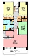 エスポワール東成瀬の間取り画像