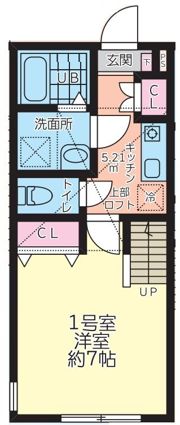HaleLuana厚木関口の間取り画像
