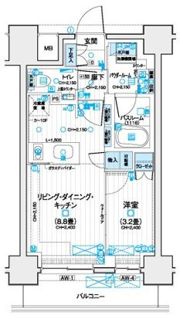 デュオステージ海老名IIの間取り画像