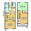 フラワーハイツの間取り画像