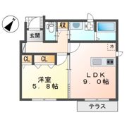 グランコートの間取り画像