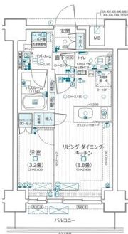 デュオステージ海老名IIの間取り画像