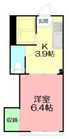 パラシオン芦川 Aの間取り画像