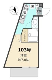 コンフォート由比ヶ浜の間取り画像