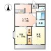 エスポワール茅ヶ崎の間取り画像