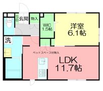 GRACIEUXSE 湘南 WESTの間取り画像