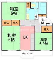 サンヴァリエ平塚37号棟の間取り画像