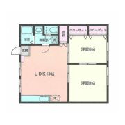 仲居ハイツIIIの間取り画像