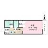 寒川山手ハイツの間取り画像