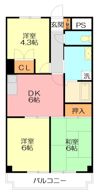 アーバンスプラザNO.3の間取り画像