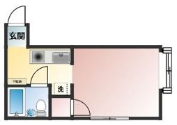 ハイムさんきパート15の間取り画像