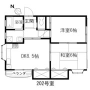SF鵠沼の間取り画像