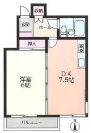 望洋荘の間取り画像