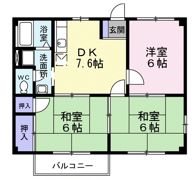 カサグラシアAの間取り画像