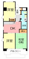 めぐみビルの間取り画像