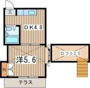 リベルダージ秦野の間取り画像