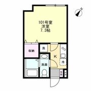 ベイルーム六会の間取り画像