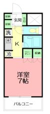 厚木アザレアビルの間取り画像