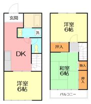 御殿グリーンヴィラの間取り画像