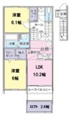 FRESCA弥生台B棟の間取り画像