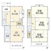 海老名市国分寺台2丁目住宅（0005381）の間取り画像