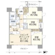 グランテム本厚木の間取り画像
