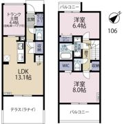 Parkside Lanaiの間取り画像