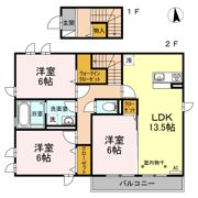 メゾン ヴォーの間取り画像
