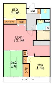ストーリア東戸塚の間取り画像