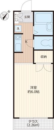 シティコープ産友の間取り画像