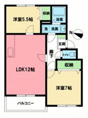 エンブレムの間取り画像