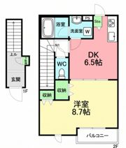 Casa MOCA（カーサモカ）の間取り画像