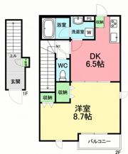 Casa MOCA（カーサモカ）の間取り画像