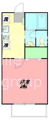 レインボーコートの間取り画像