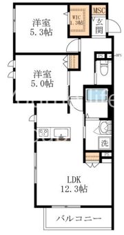 Riva Sakuragaokaの間取り画像