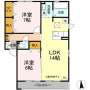 リジェールDonDonBの間取り画像