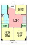 清水マンションの間取り画像