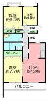 エガロス・エリシャンの間取り画像