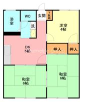 アムール秋山Aの間取り画像