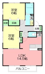 グランフォート 弐番館の間取り画像