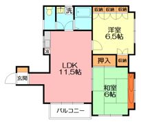 落合ビルの間取り画像