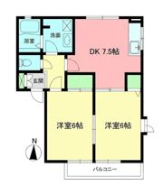 シャトル湘南の間取り画像
