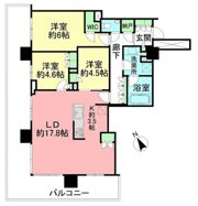 グレーシアタワーズ海老名ウエストの間取り画像
