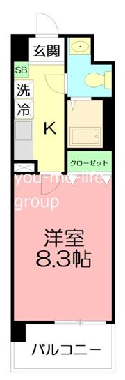 セレスティアル アスカの間取り画像