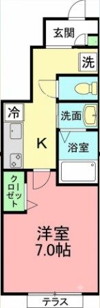 サンハイム（藤沢）の間取り画像