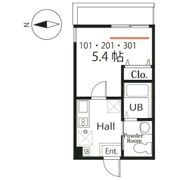 ハーミットクラブハウスGW戸塚町の間取り画像