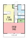 足柄ハイツの間取り画像
