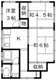 小嶋貸家の間取り画像